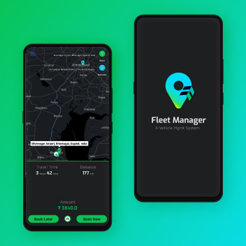 Fleet manager app - A fleet management system mobile preview