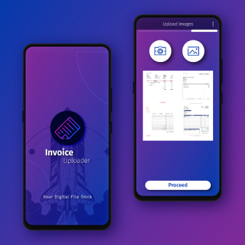 Invoice uploader native android app | Hyvikk Solutions