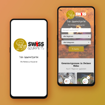 Swiss Gourmets native android app developed by Hyvikk Solutions